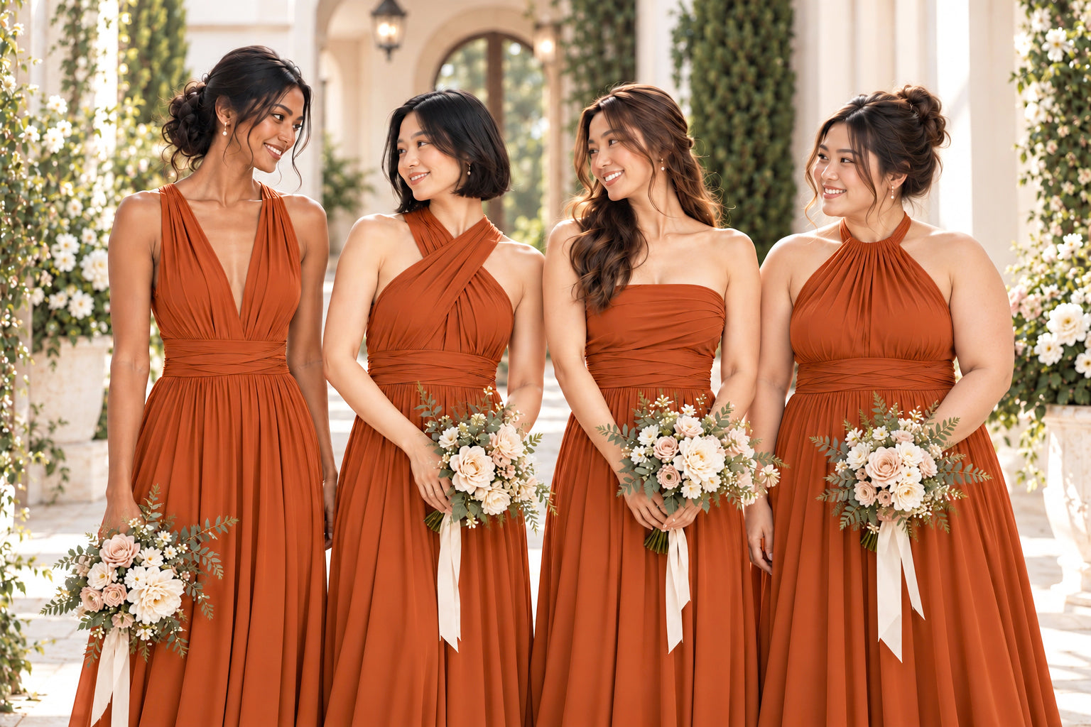 How to Choose Bridesmaid Dresses for Different Body Shapes & Styles