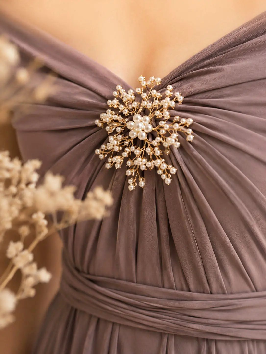 PEARL GARDEN BROOCH