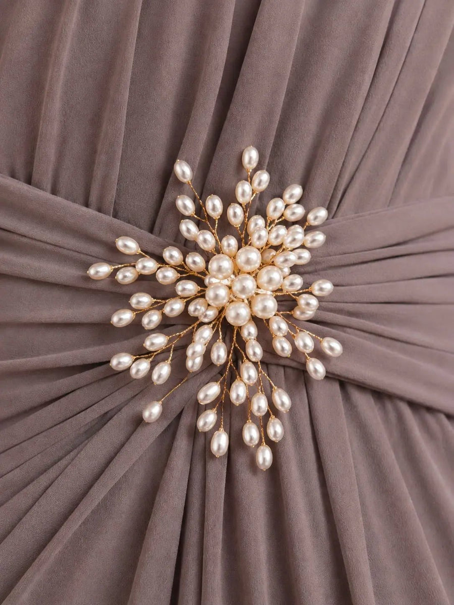 PEARL CASCADE BROOCH