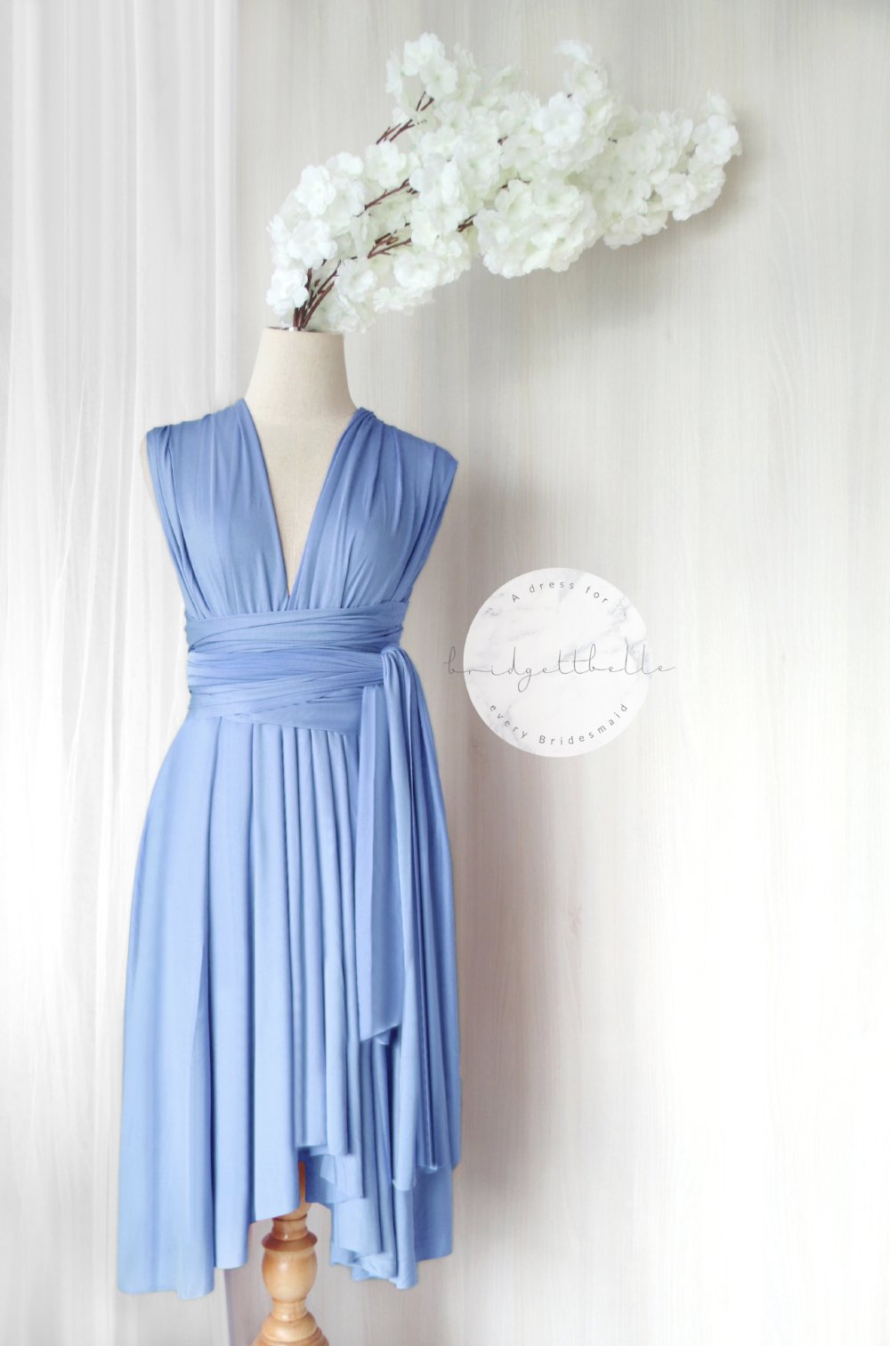 BB REGULAR MULTI-WAY DRESS SHORT ASYMMETRICAL