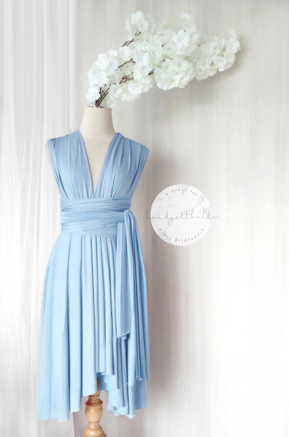 Transformable Dress Short Infinity Bridesmaid Dress - Knee Length Multi-Way Convertible Bandeau Dress With Hi-Lo Hem Pink Party Dress Transformable Dress Short Infinity Bridesmaid Dress - Knee Length Multi-Way Convertible Bandeau Dress With Hi-Lo Hem Pink Party Dress