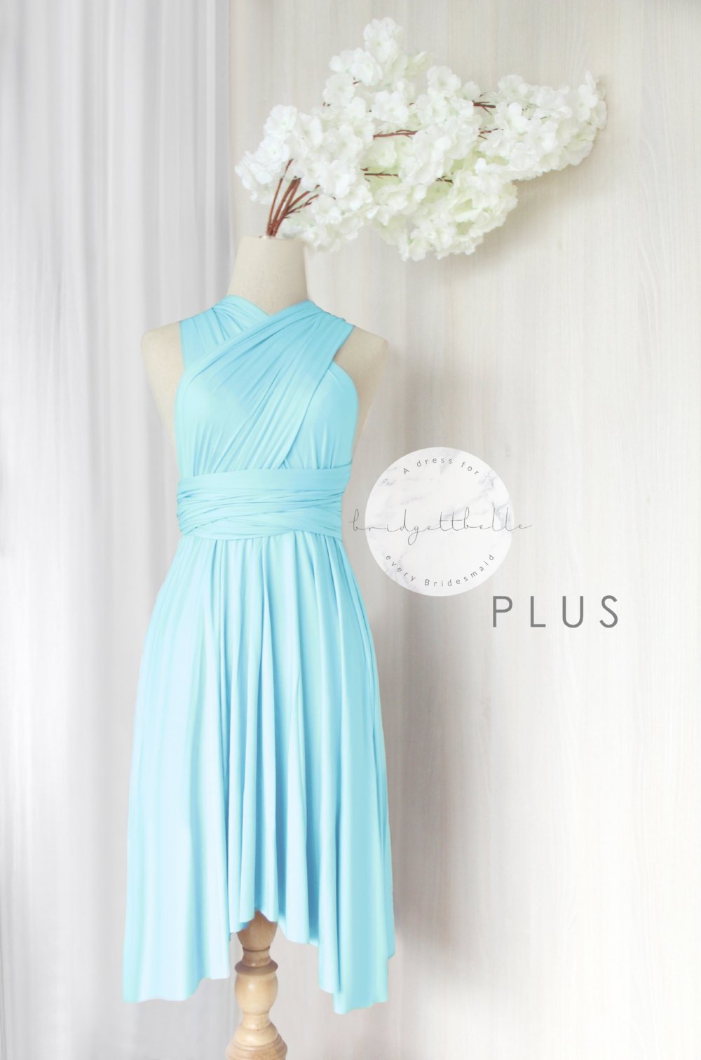 multiway dress short Short Infinity Bridesmaid Dress Singapore |High-low Convertible Style