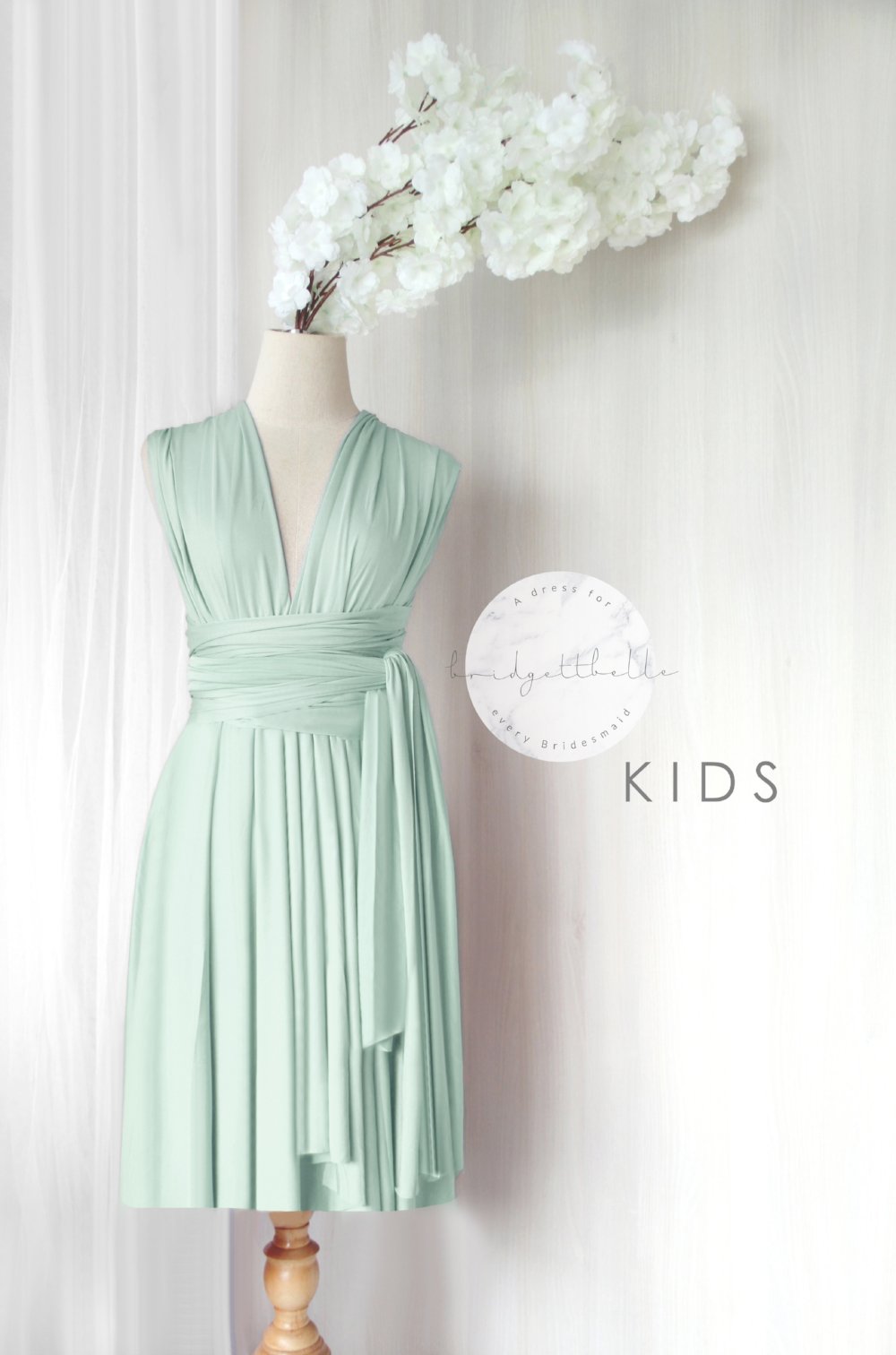 BB KIDS CONVERTIBLE DRESS Flower girls BridgettBelle