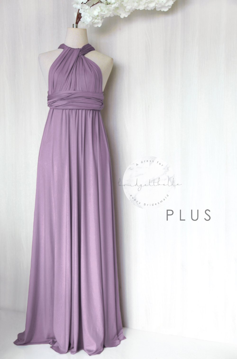 infinity dress light purple SOLD Beautiful lilac super soft infinity dress with long halter neck straps that can be wrapped in various ways Waist is 64-72cm making it a size 6-10 R260