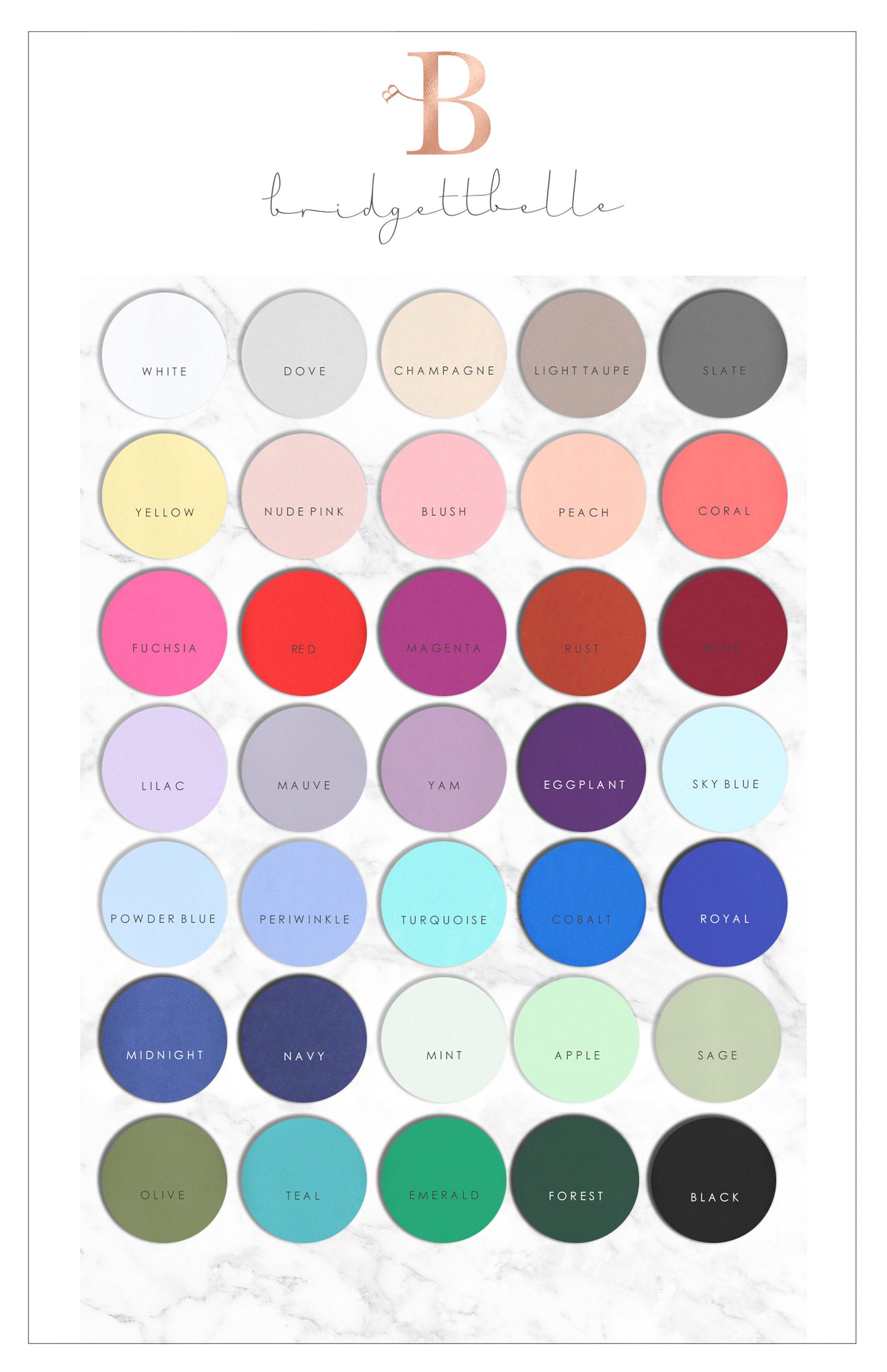 Free Fabric Swatch Sample | Choose Your Bridesmaid Dress Colour Free Fabric Swatch Sample | Choose Your Bridesmaid Dress Colour